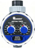Fogging Seconds Watering Hose Timer for Garden,Greenhouse by Yardeen