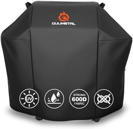 QuliMetal 52 Inch BBQ Grill Cover for Weber Spirit 2,2-4 Burners Gas Gril by QuliMetal