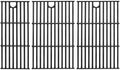 DELSbbq 17" Cast Iron Grill Grates for Charbroil Performance 5 Burner by DELSBBQ
