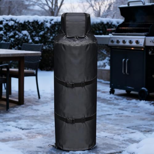 Propane Tank Protective Cover 100lb Gas Van Insulated Storage - Image 3