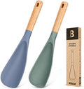 Badiano Silicone Cooking Spoon for Nonstick Cookwares, Multi-function,11.4" by BADIANO