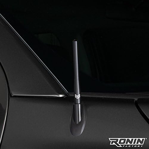 RONIN FACTORY Truck Antenna for Ford F150 F250 F350 Super Duty Raptor Bronco (21-23) Lightning Dodge RAM 1500 Accessories - Carwash Safe - Short Antenna F150 (4 Inch) - Image 3