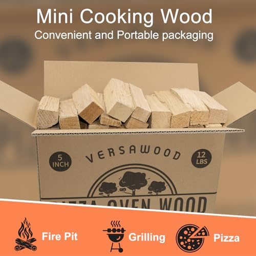 Kiln-Dried Oak Wood for Pizza Ovens, 5-Inch Barkless Logs, Ideal for Ooni, Gozney, Solo Stove, and Other Wood-Fired Pizza Ovens, Grills, and Smokers - Approx. 12 lbs - Image 6