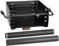 Pilot Rock Outdoor Park Style Charcoal Grill - 360-Degree Swivel Post by PilotRock