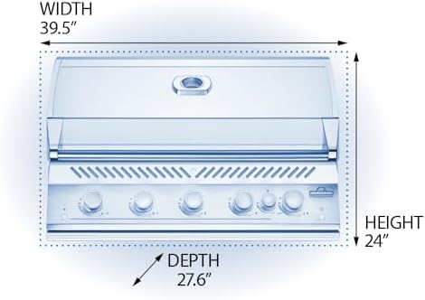 Napoleon Built-In 700 Series 38" Propane Gas Grill with Infrared Rear - Image 5
