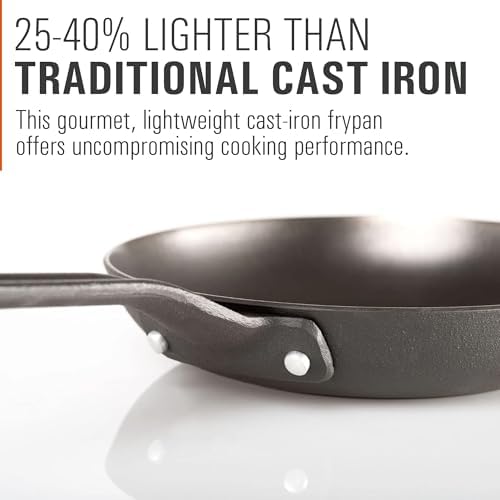 GSI Outdoors Guidecast 8” Frypan I Cast Iron, Lightweight, Gourmet Frying Pan, Camp Cookware - Image 3