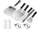 Griddle Accessories Kit for Blackstone, Weber and Other Flattop Griddle by BBQMFG