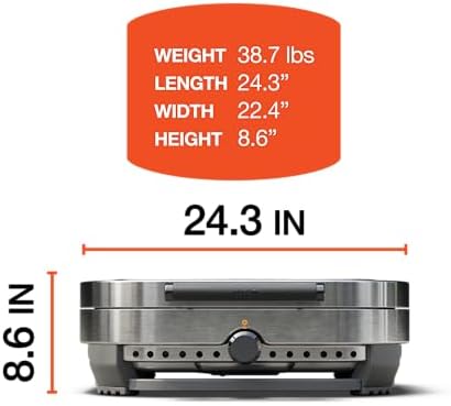 Solo Stove Steelfire 22" Propane Griddle | Portable Tabletop Flat Top Grill - Image 4