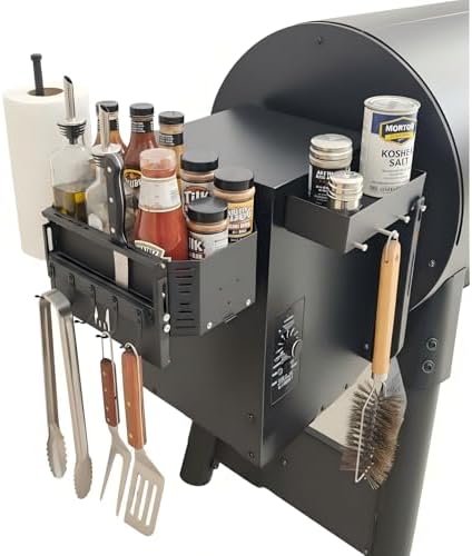 Magnetic Storage Bin for Traeger Ironwood & Pro Grills Accessories by GrillingToolsandAccessories