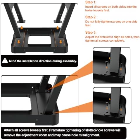 Adjustable Grill Stand for Ninja Outdoor Woodfire Series OG700 OG800 OG900 Series OO101 Woodfire Pizza Oven, Grill Cart for Ninja MO201 Artisan Pizza Oven, Replace for XSKUNSTAND Outdoor Stand - Image 6