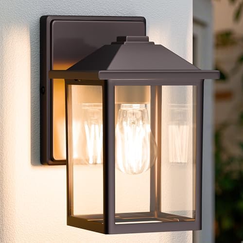 MATAMEYE Outdoor Wall Light Fixture, Exterior Waterproof Porch Lighting by MATAMEYE