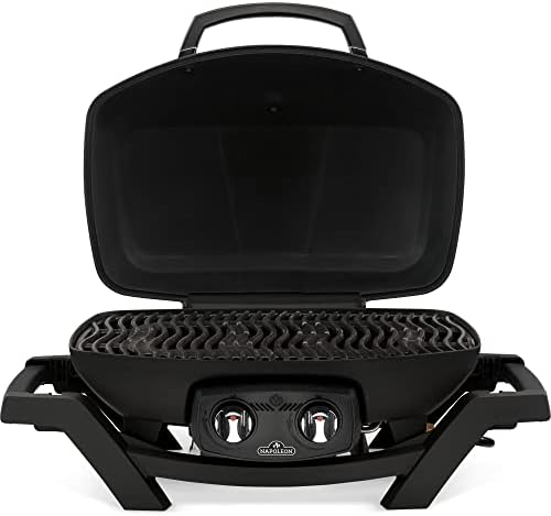 Napoleon TravelQ PRO285 Portable Natural Gas Grill, Black, 2 Burners, Tailgating, Camping, and Small Outdoor Spaces - Image 3