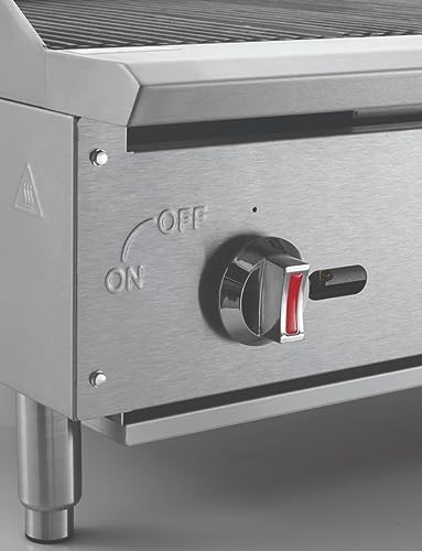 Kratos 29Y-002 36" Commercial Gas Countertop Radiant Charbroiler - Image 5