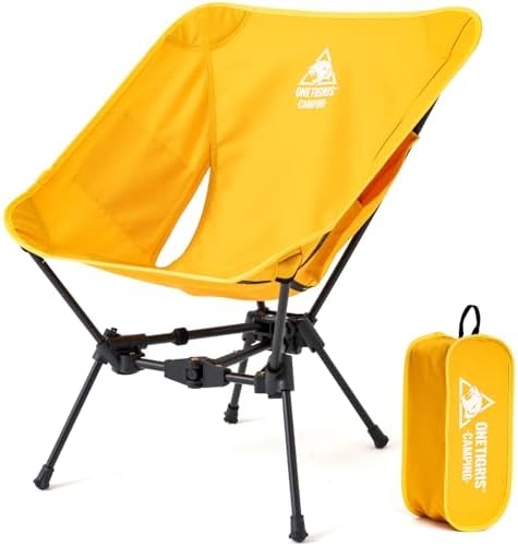 ONETIGRIS Tigerblade Camping Chair, Lightweight Folding Backpacking Hiking Chair, Compact Portable 330 lbs Capacity by OneTigris