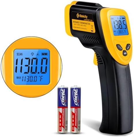 Etekcity Infrared Thermometer Laser Temperature Gun, -58°F~1130°F by Etekcity