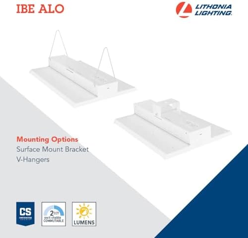 Lithonia Lighting I-Beam LED High Bay Light, Adj Brightness, 4000K/5000K - Image 4