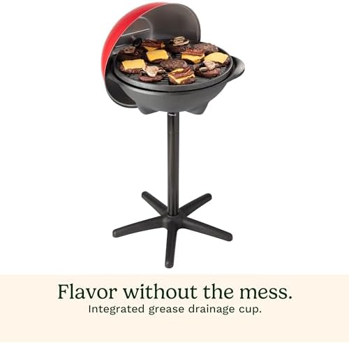 Cuisinart Electric Grill, Indoor/Outdoor, Compact, Portable, Nonstick - Image 5