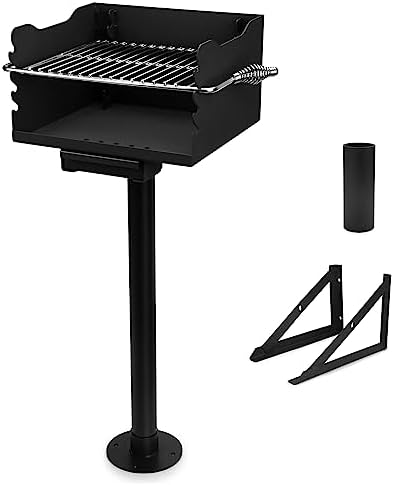 Stanbroil Park Style Charcoal Grill with Adjustable Stainless Steel Grate by Stanbroil