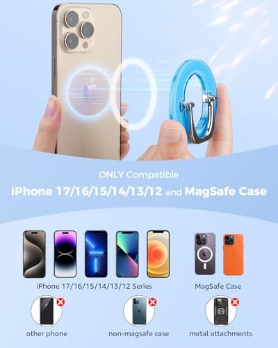 SUPERONE MagSafe Phone Grip, Adjustable Magnetic Phone Ring Holder Stand - Image 7