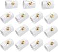 15 Packs 1/2" PVC Misting Nozzles Coupling with Brass Mist Nozzle by Mornajina