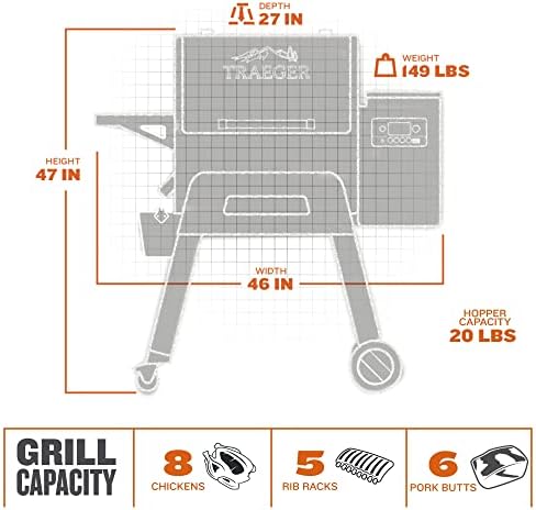 Traeger Ironwood 650 Wood Pellet Grill & Smoker, 650 Sq In, WiFi - Image 5