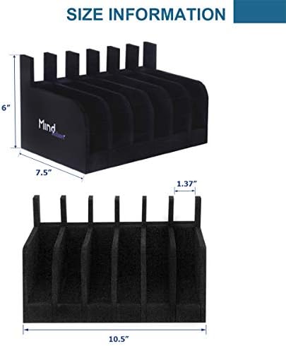 MIND&ACTION Foam Pistol Rack for Gun Safe, Gun Cabinet Accessories, Pistols Holder Storage Organizer, Revolver Firearm Handgun Rack Stand Display - Image 5