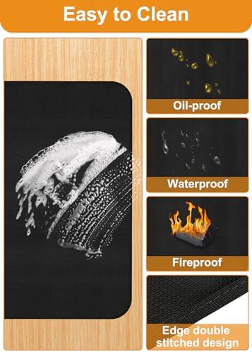 24×31 inch Heat Resistant Mats for Countertop, Tabletop Grill Mat - Image 7
