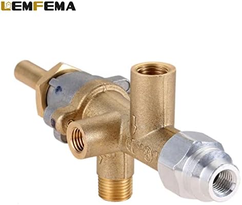 Replacement for Propane Patio Heater Brass Safety Control Valve with Pilot - Image 6