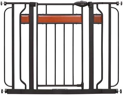 Regalo Safety 30"-41.5" Extra Wide Baby Gate, Bottom of Stairs & Doorways - Image 5