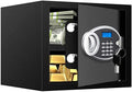1.7 CUFT Home Safe Fireproof Waterproof, Anti-Theft Digital Security Personal Safe Box with Electronic Keypad and Removable Shelf, Small Fireproof Safe for Documents Money, Jewelry, Medications by HomeSafe