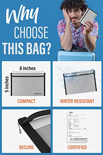 Fireproof Cash Envelope - Fast, Compact Protection for Valuables - Image 4