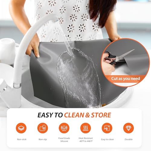 Silicone Mats for Kitchen Counter Heat Resistant Countertop Protector - Image 5