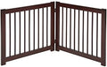 Primetime Petz 33237-E6 Extension Kit for 360 Configurable Walk Through Folding Pet Gate ,Walnut,24" by primetimepetz