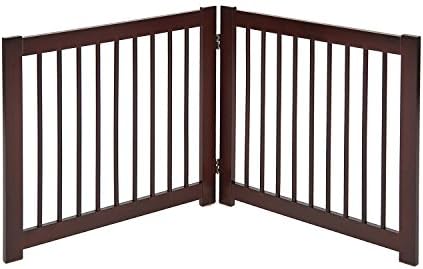 Primetime Petz 33237-E6 Extension Kit for 360 Configurable Walk Through Folding Pet Gate ,Walnut,24" by primetimepetz
