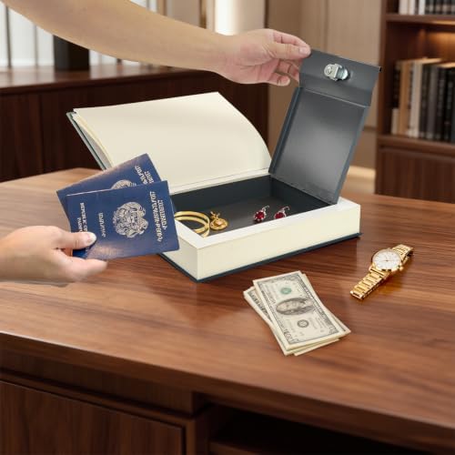 Decorative Book Safe with Key Lock - Image 5