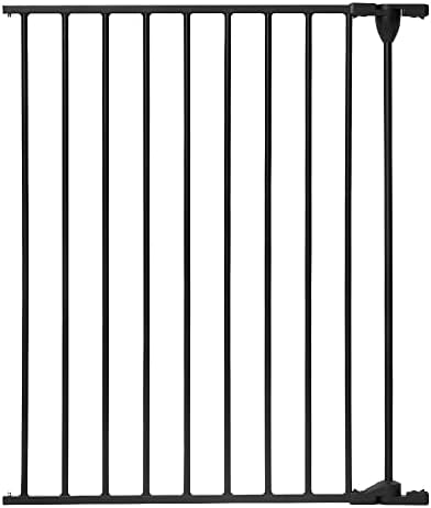 COMOMY Iron Fence Gate Extension, 30" Tall, Black by COMOMY