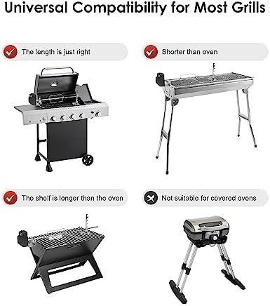 Rotisserie Grill Kit, Automatic Rotating BBQ, UL Certificated - Image 7