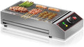 GarveeHome Electric Indoor Grill, 1800W Commercial Portable BBQ Grill Smokeless Countertop Grill with Removable Griddle, Stainless Steel, for Restaurant Home Camping Party Picnic by GarveeHome