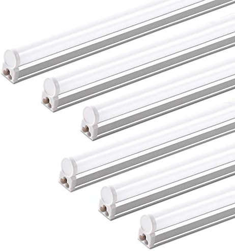 Barrina LED T5 Shop Light 3FT, 6500K Super Bright White, 16W, 6 Packs by Barrina