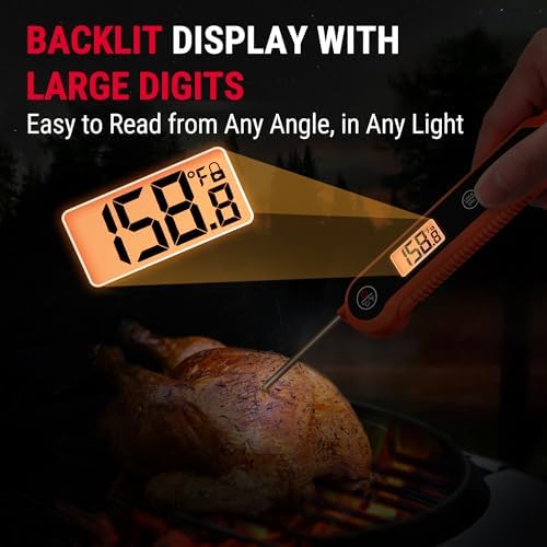 TempPro TempSwift 1 Sec Meat Thermometer Digital for Kitchen Cooking Food - Image 4