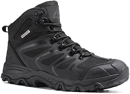 NORTIV 8 Men's Ankle High Waterproof Hiking Boots - Image 5