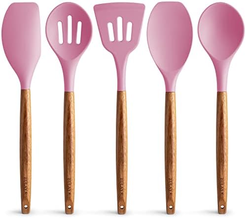 Zulay Kitchen 5 Piece Silicone Utensil Set by ZulayKitchen