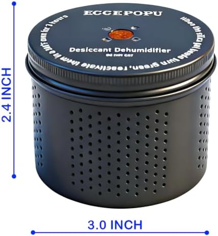 Gun Safe Dehumidifier, Silica Gel Desiccant Canister - Image 6