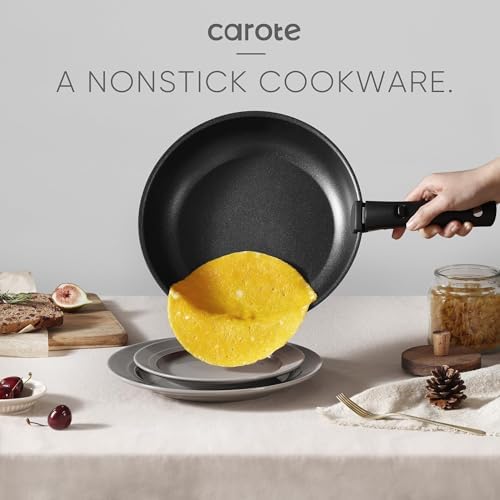 CAROTE 19pcs Pots and Pans Set Non Stick, Detachable Handle Cookware - Image 3