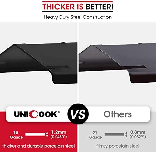 Unicook 3 Pack Adjustable Gas Grill Heat Plates, 11.75-21 in L x 3.75 in W - Image 3