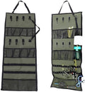 Camping Hanging Organizer, 600D Oxford Cloth Waterproofing Tear Proof Storage Bag with 8 Hooks 8 Mesh Pockets 28 Loops, for Camping Picnic BBQ Kitchen Bathroom by Unknown