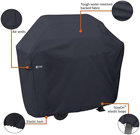 Classic Accessories Water-Resistant 58 Inch BBQ Grill Cover - Image 6