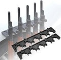 Adoreal Magnetic Rifle Rack, Durable Rubber Gun Rack for Gun Storage, Magnetic Gun Holder in Gun Cabinet, Shotgun Rifle Barrel Rest Gun Safe Organizer Indoor Gun Racks by Adoreal