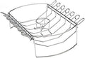Cuisinart CBB-410 4-in-1 BBQ Basket by Cuisinart
