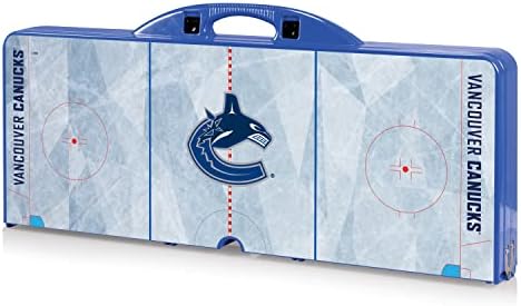 NHL Vancouver Canucks Portable Folding Picnic Table with Seating for 4 - Image 6